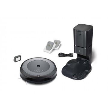 iRobot Roomba I5+ Σκούπα Ρομπότ για Σκούπισμα & Σφουγγάρισμα με Χαρτογράφηση και Wi-Fi Μαύρη iRobot Roomba I5+ Σκούπα Ρομπότ για Σκούπισμα & Σφουγγάρισμα με Χαρτογράφηση και Wi-Fi Μαύρη